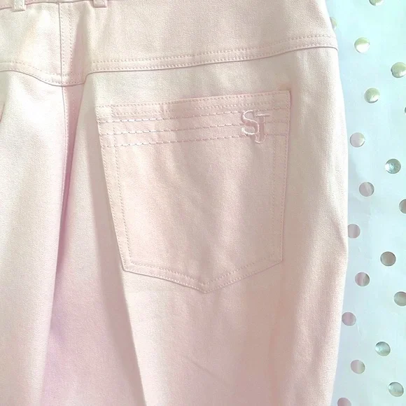 St. John Blush Straight Leg Pants - Picture 10 of 15